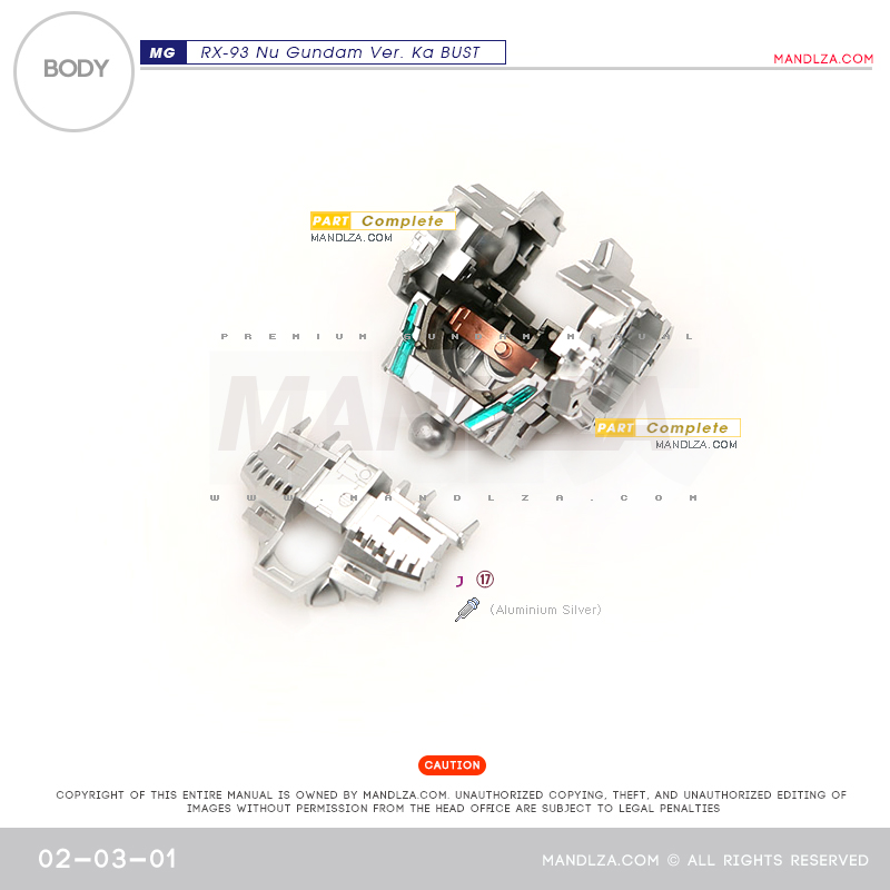 MG] NU-GUNDAM BUST BODY 02-03