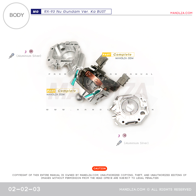 MG] NU-GUNDAM BUST BODY 02-02