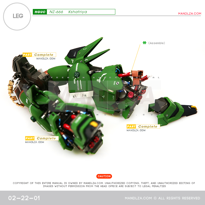 HG]Kshatriya LEG 02-22