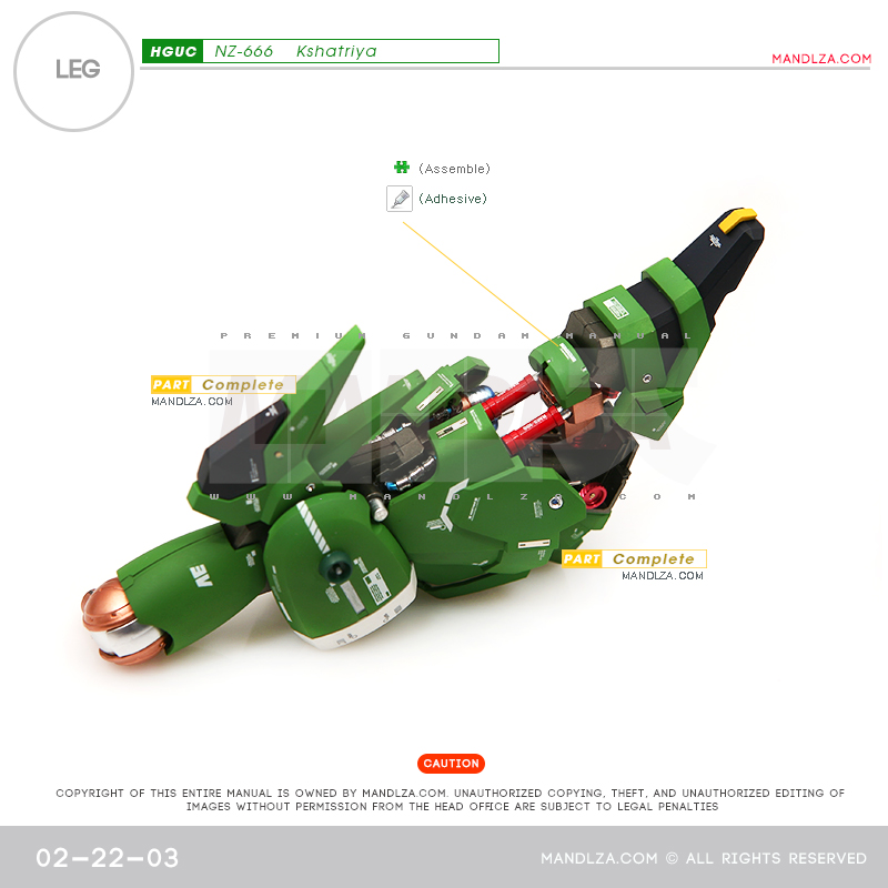 HG]Kshatriya LEG 02-22