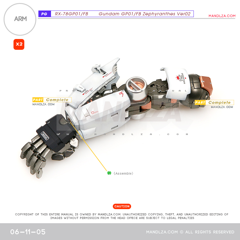 PG] RX78 GP-01ARM 06-11