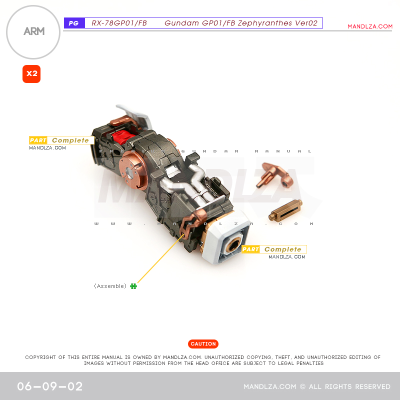 PG] RX78 GP-01ARM 06-09