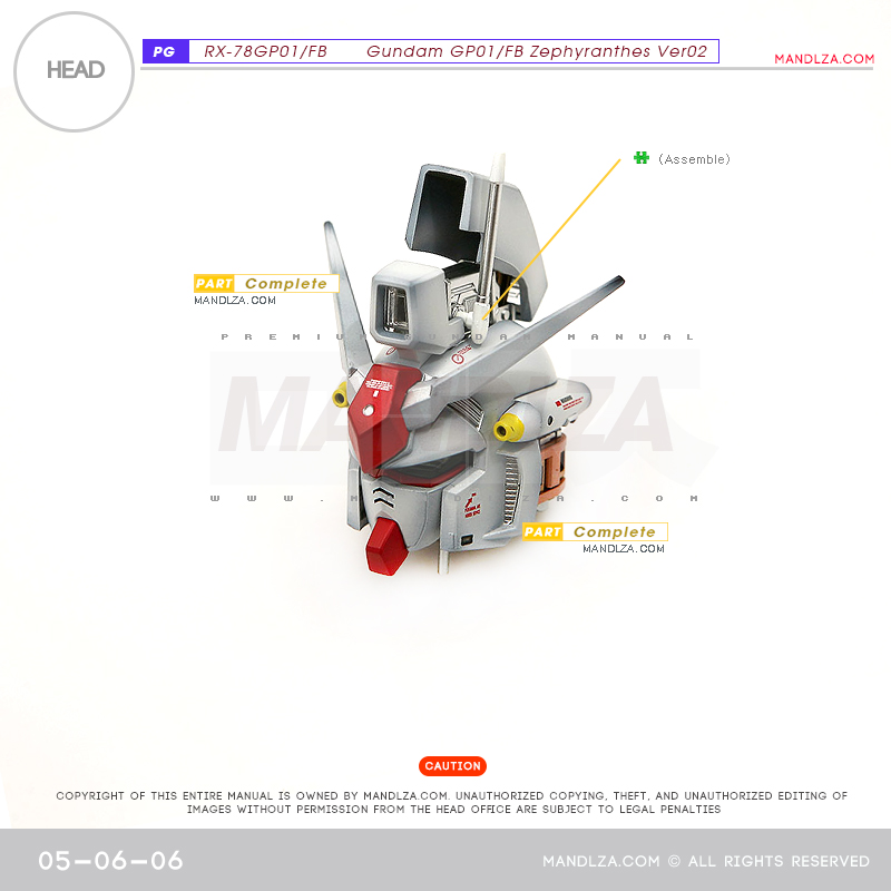 PG] RX78 GP-01HEAD 05-06