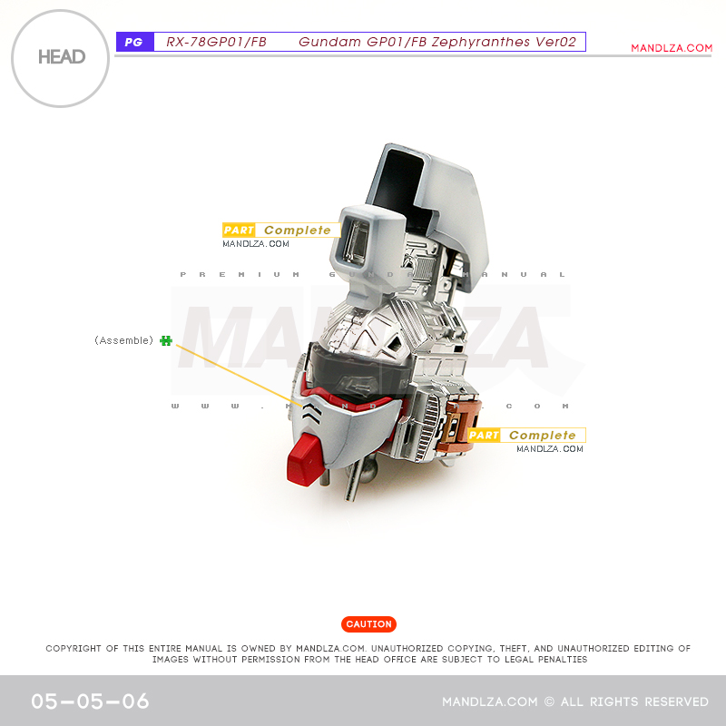 PG] RX78 GP-01HEAD 05-05