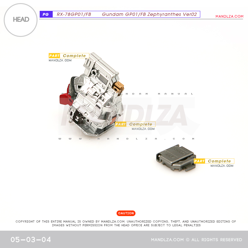 PG] RX78 GP-01HEAD 05-03