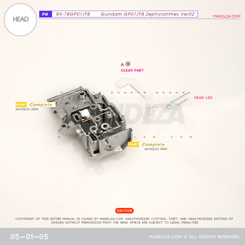 PG] RX78 GP-01HEAD 05-01