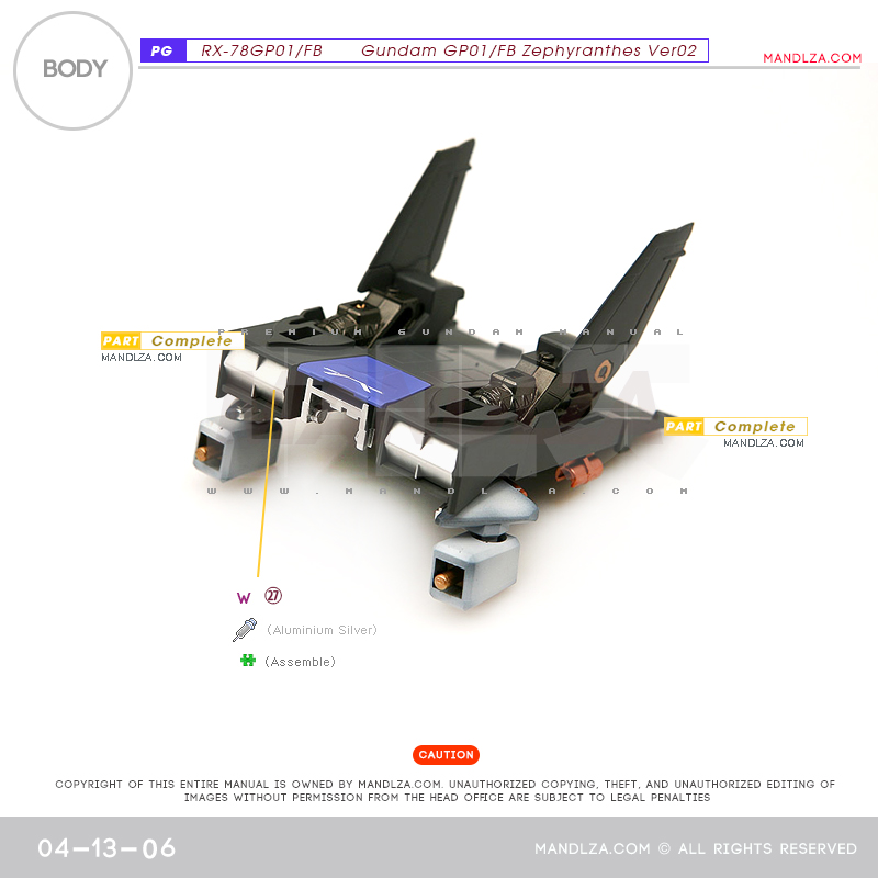 PG] RX78 GP-01 BODY 04-13