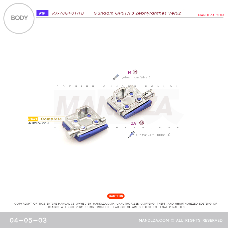 PG] RX78 GP-01 BODY 04-05