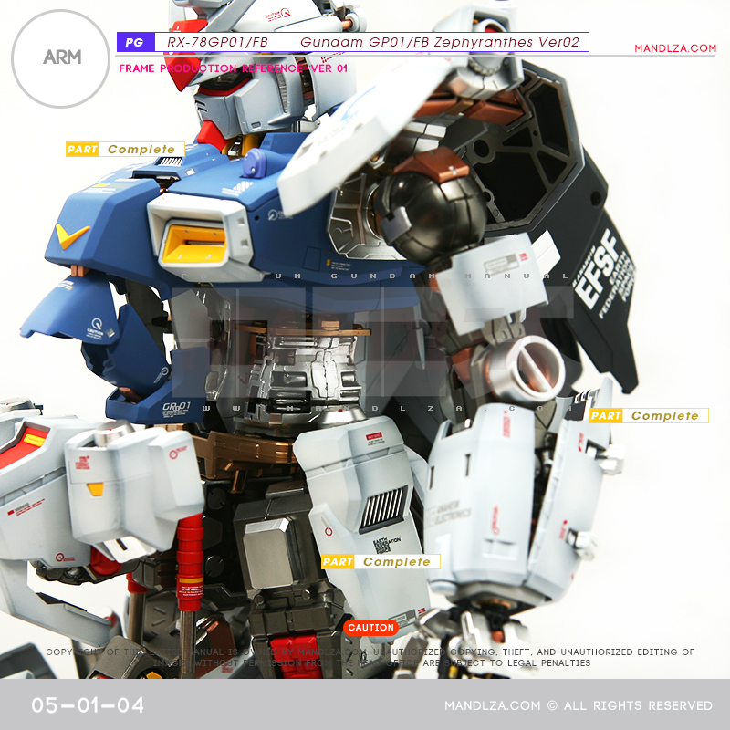 PG] RX78 GP-01Ver02 ARM 05-01