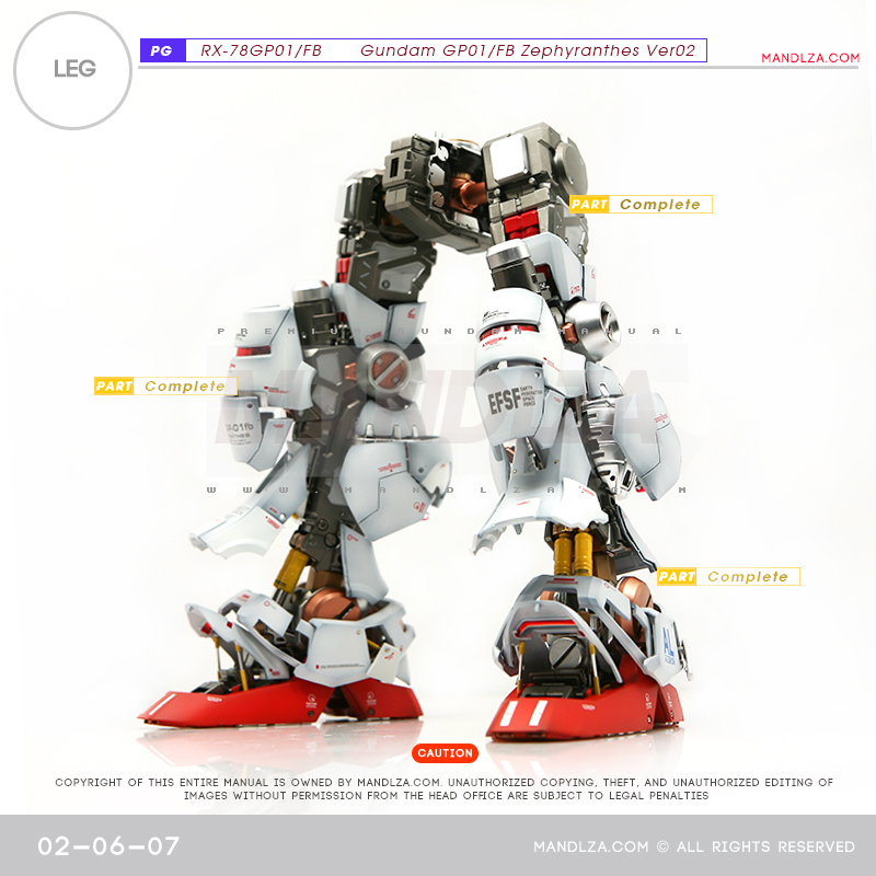 PG] RX78 GP-01Ver02LEG 02-06