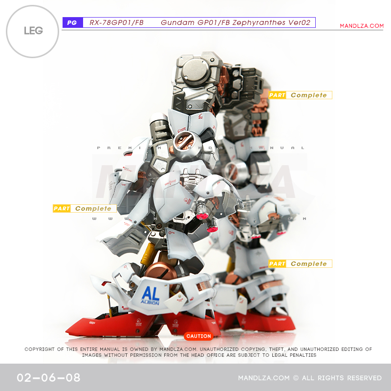 PG] RX78 GP-01Ver02LEG 02-06