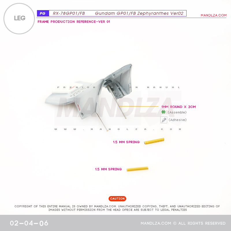 PG] RX78 GP-01Ver02LEG 02-04