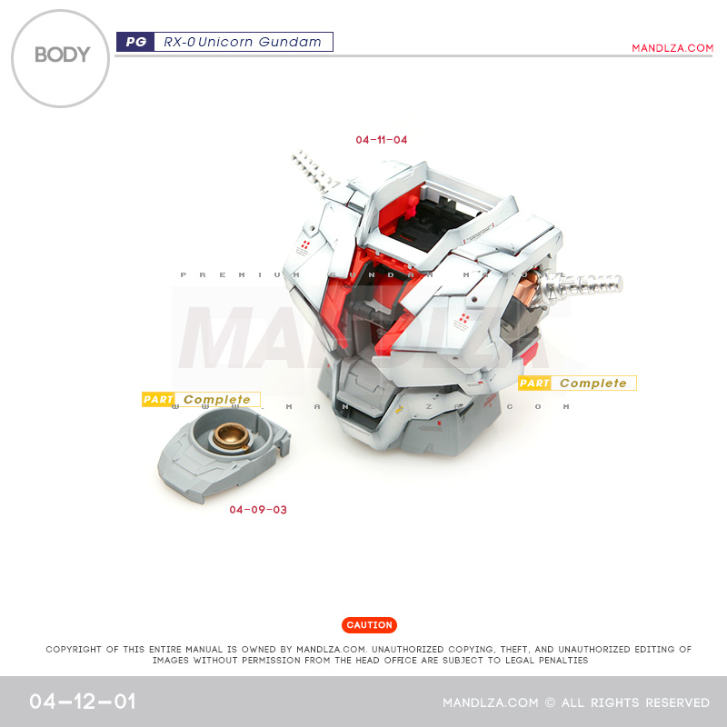 PG] RX-0 Unicorn BODY 04-12