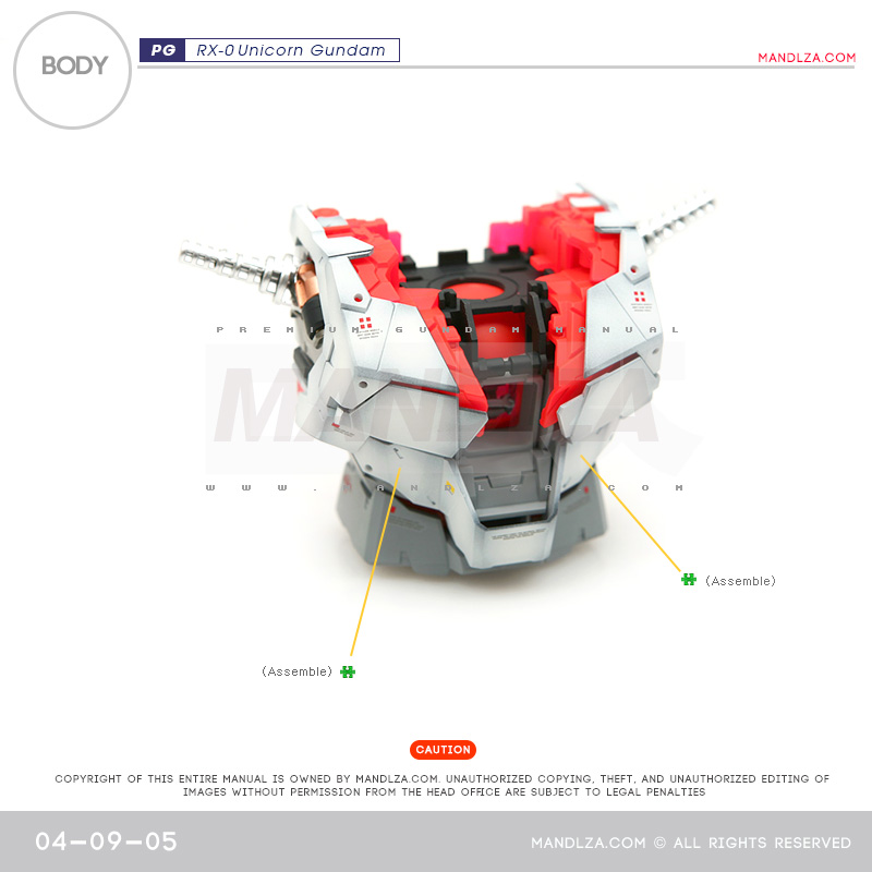 PG] RX-0 Unicorn BODY 04-09