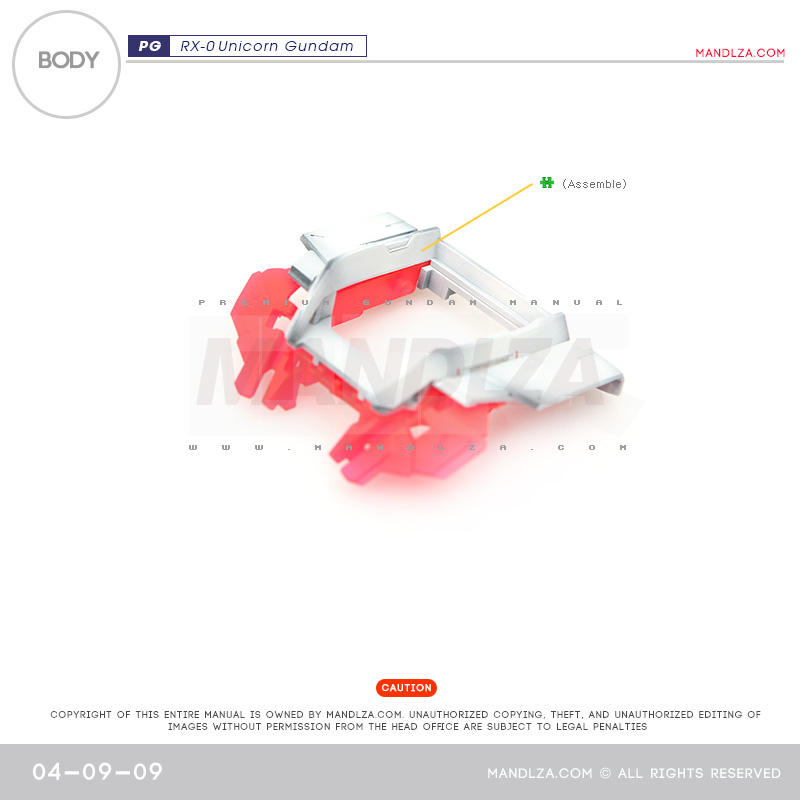PG] RX-0 Unicorn BODY 04-09