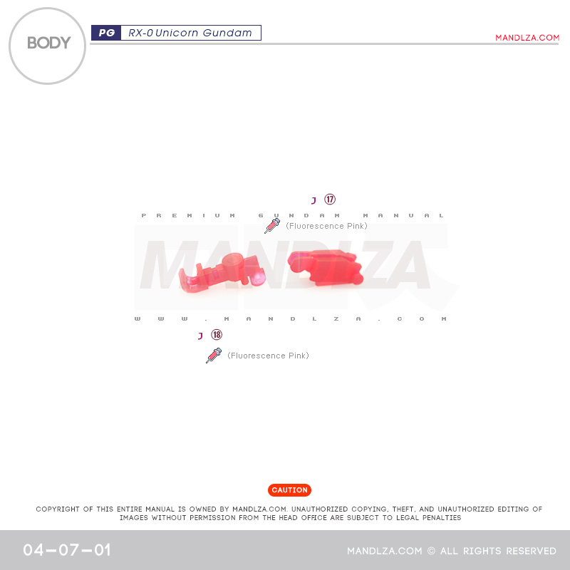 PG] RX-0 Unicorn BODY 04-07