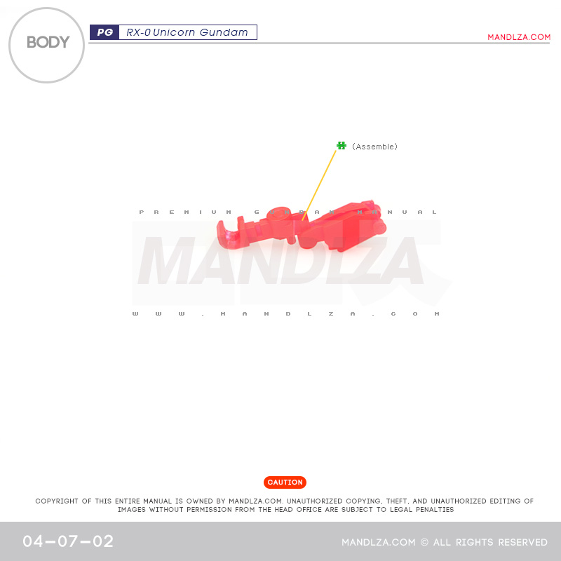 PG] RX-0 Unicorn BODY 04-07