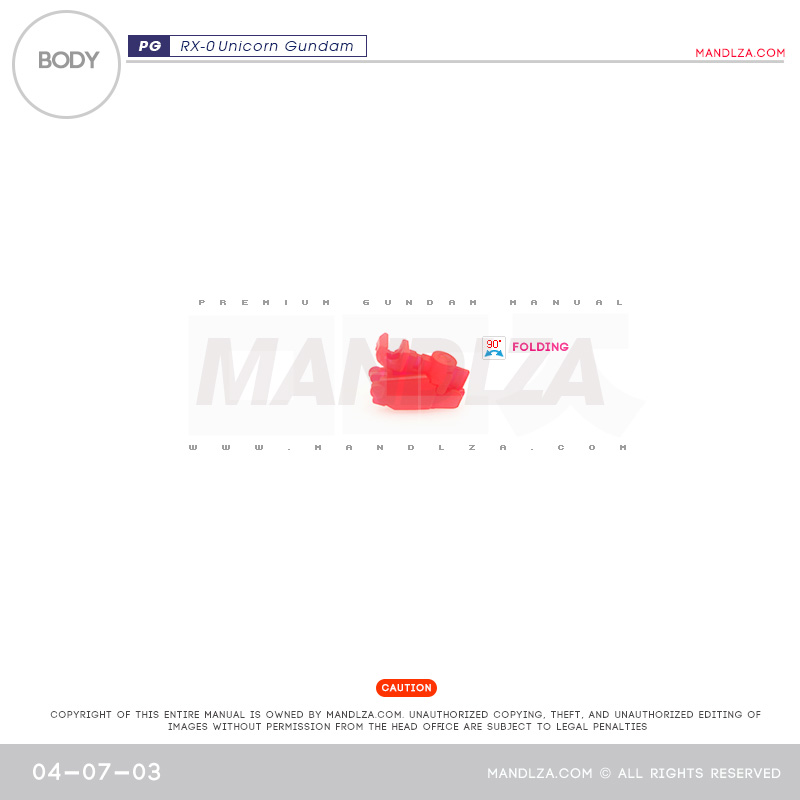 PG] RX-0 Unicorn BODY 04-07