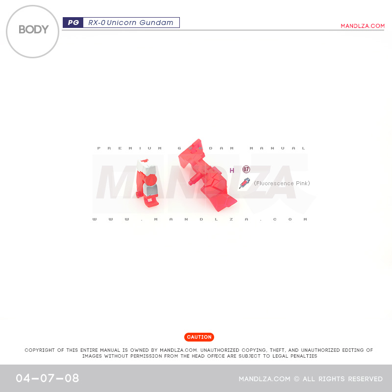 PG] RX-0 Unicorn BODY 04-07