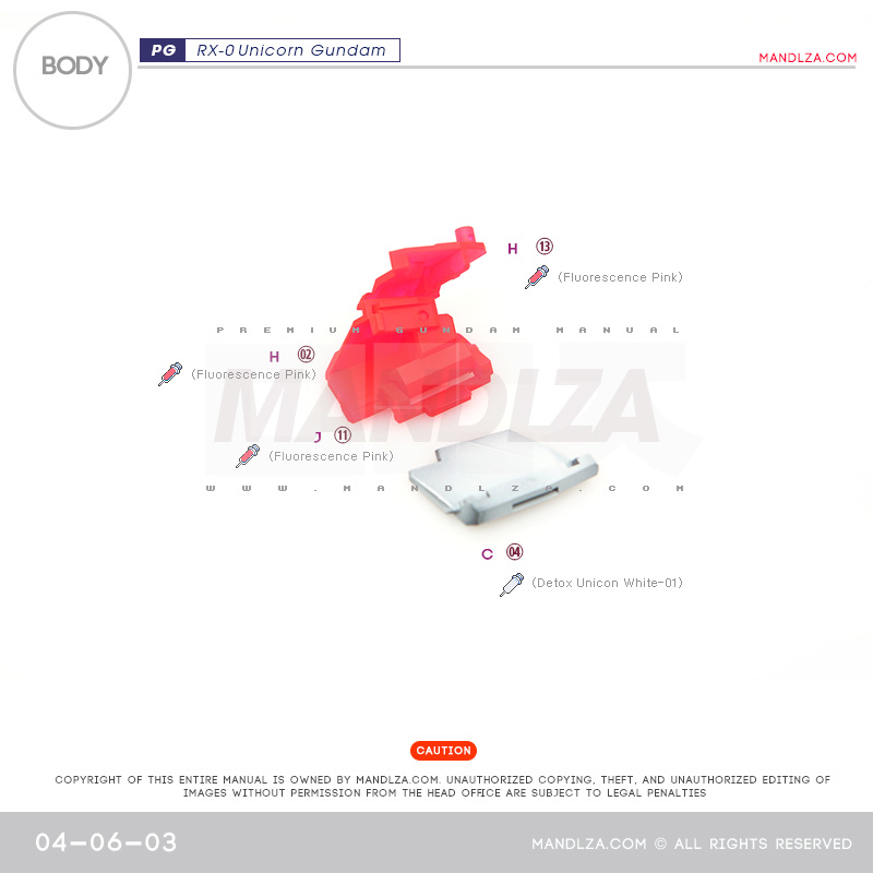 PG] RX-0 Unicorn BODY 04-06