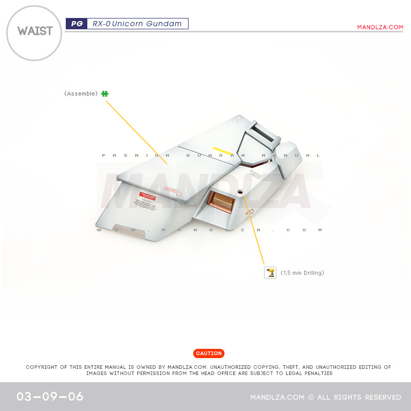 PG] RX-0 Unicorn WAIST 03-09