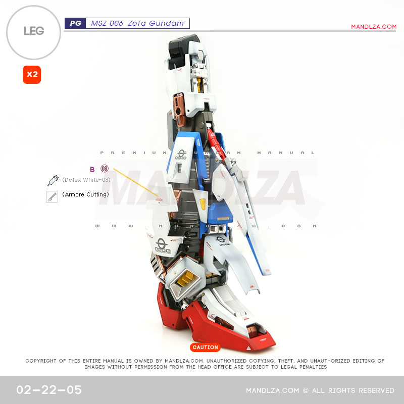 PG] MSZ006 ZETA LEG 02-22