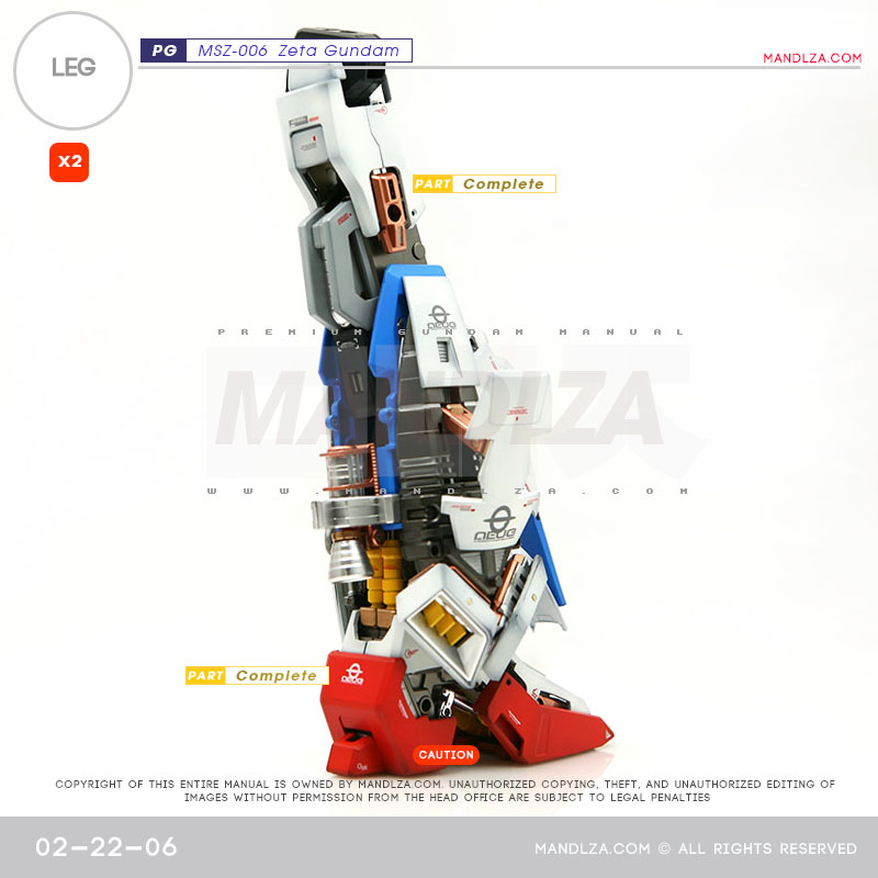 PG] MSZ006 ZETA LEG 02-22