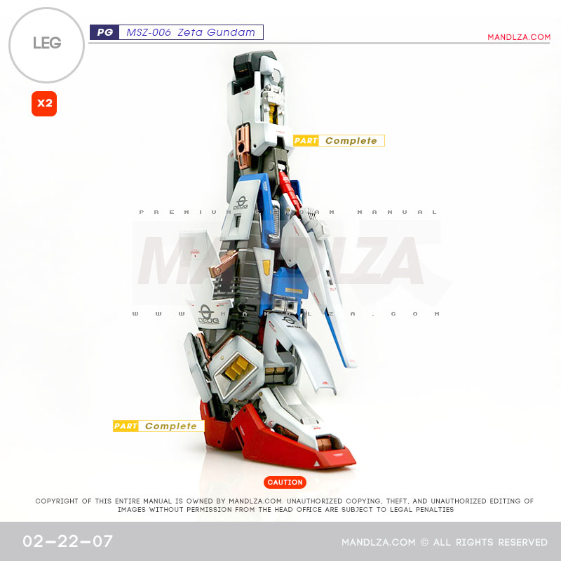 PG] MSZ006 ZETA LEG 02-22