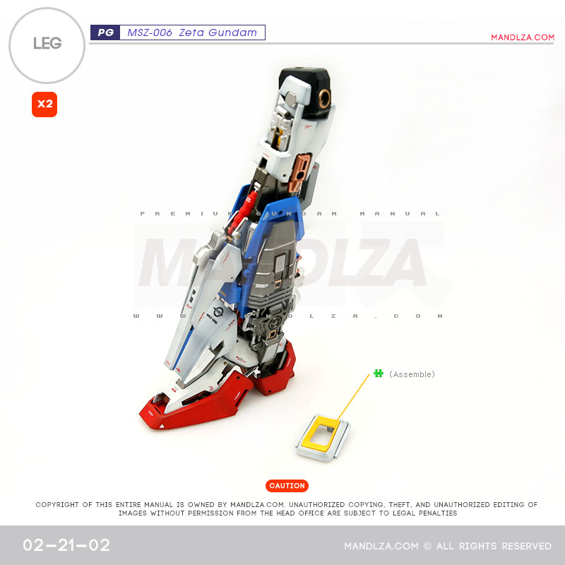 PG] MSZ006 ZETA LEG 02-21