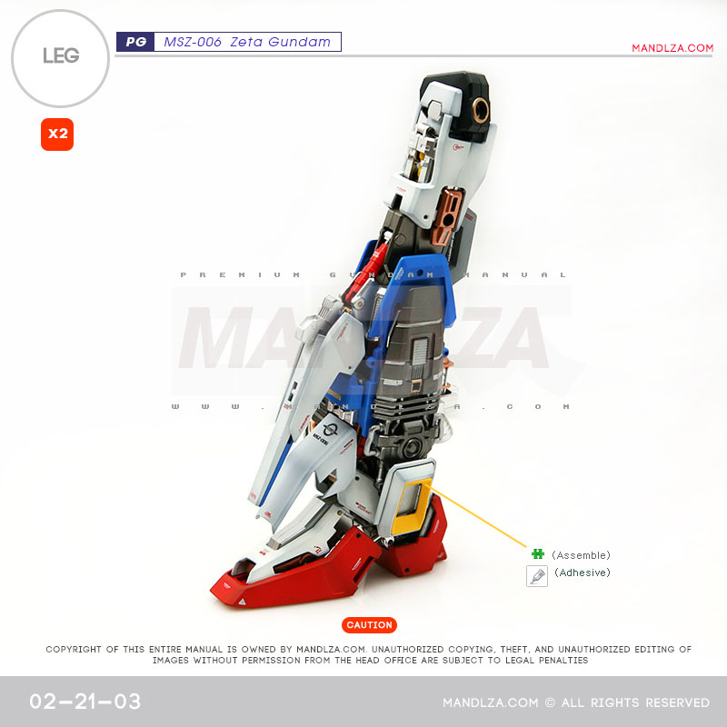 PG] MSZ006 ZETA LEG 02-21