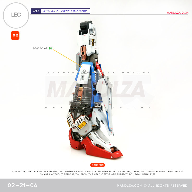 PG] MSZ006 ZETA LEG 02-21