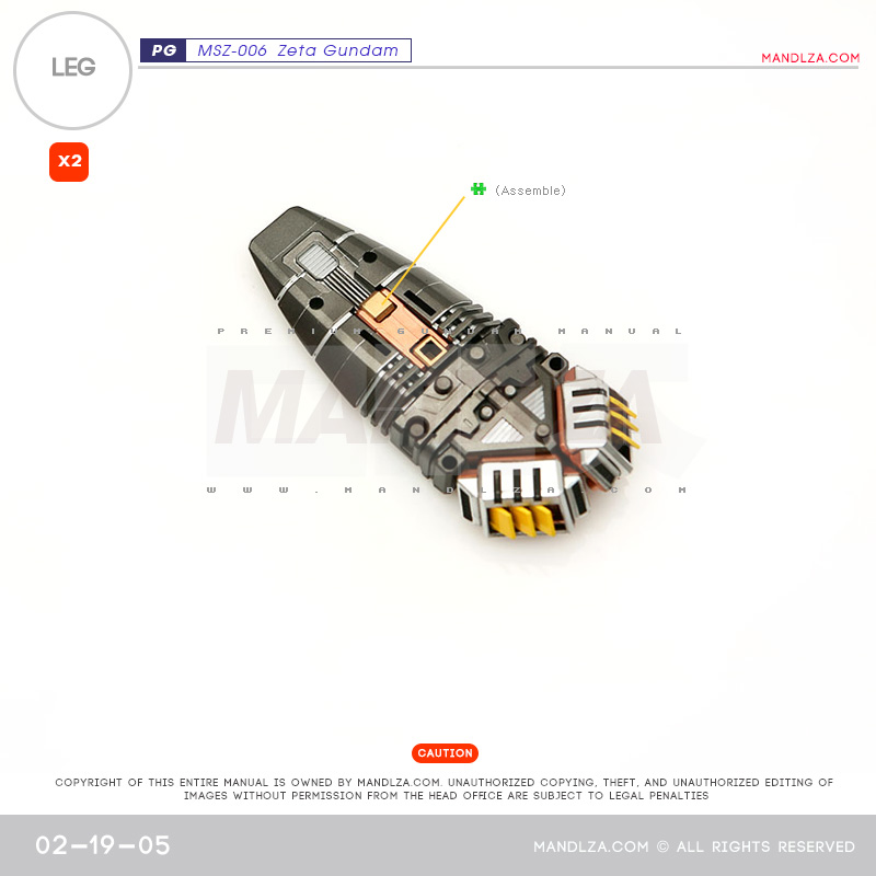 PG] MSZ006 ZETA LEG 02-19