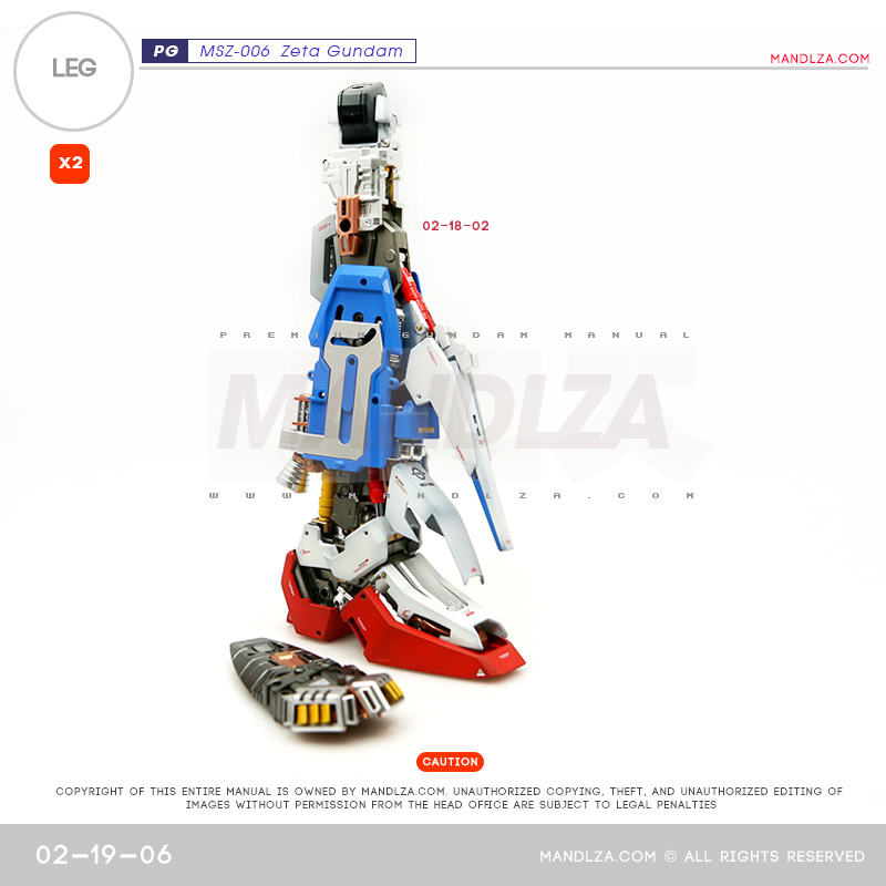 PG] MSZ006 ZETA LEG 02-19