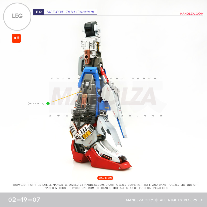 PG] MSZ006 ZETA LEG 02-19