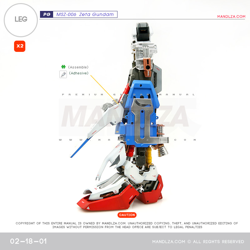 PG] MSZ006 ZETA LEG 02-18