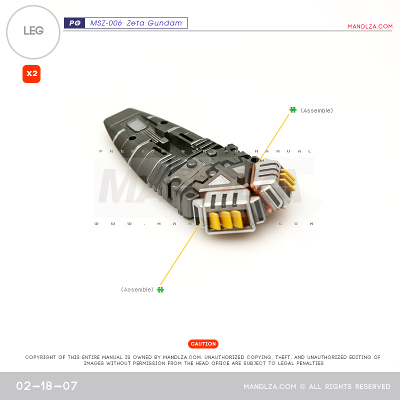 PG] MSZ006 ZETA LEG 02-18