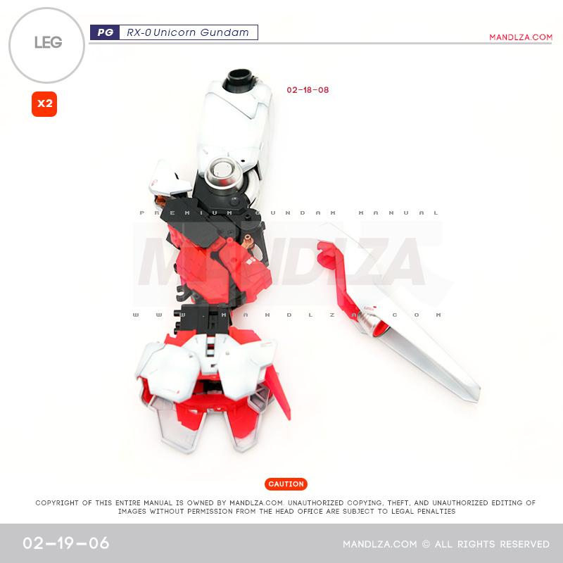 PG] RX-0 Unicorn LEG 02-19