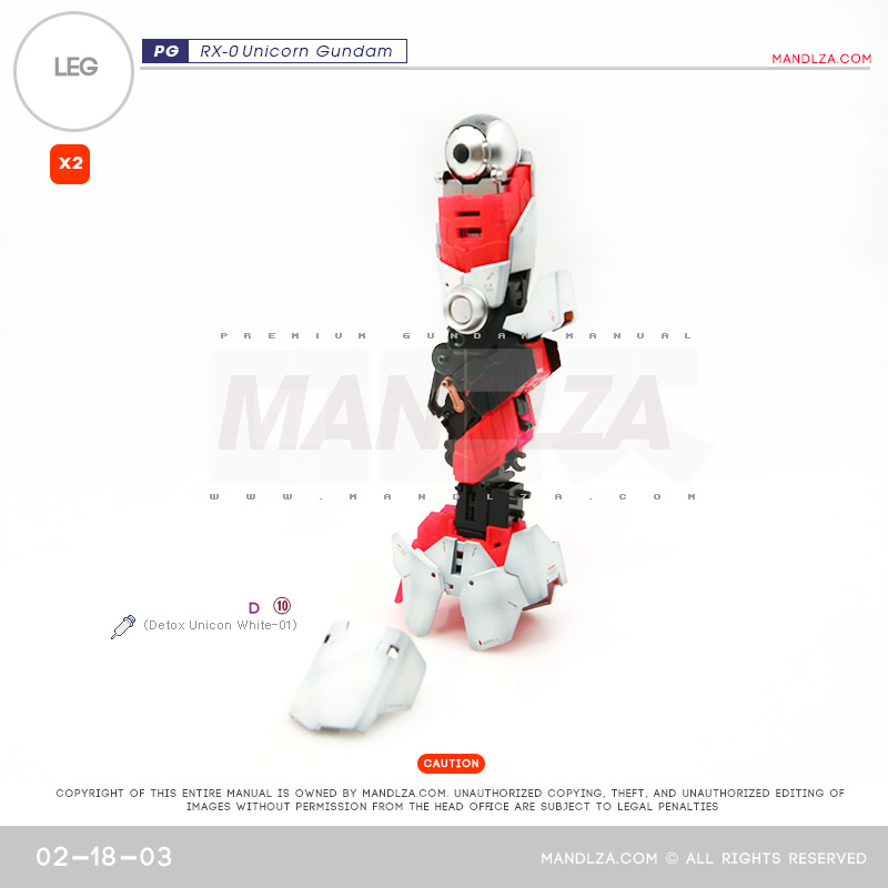 PG] RX-0 Unicorn LEG 02-18
