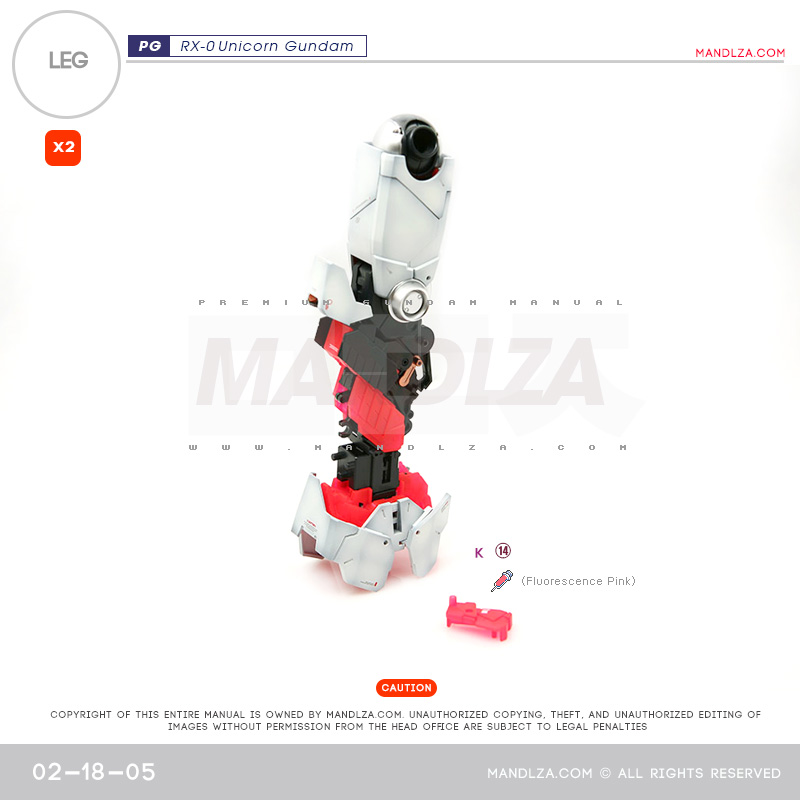 PG] RX-0 Unicorn LEG 02-18