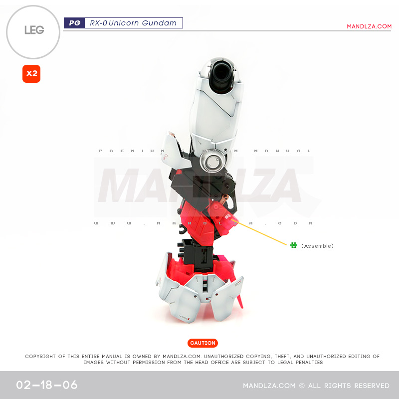 PG] RX-0 Unicorn LEG 02-18