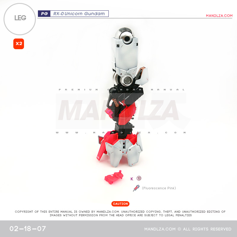 PG] RX-0 Unicorn LEG 02-18