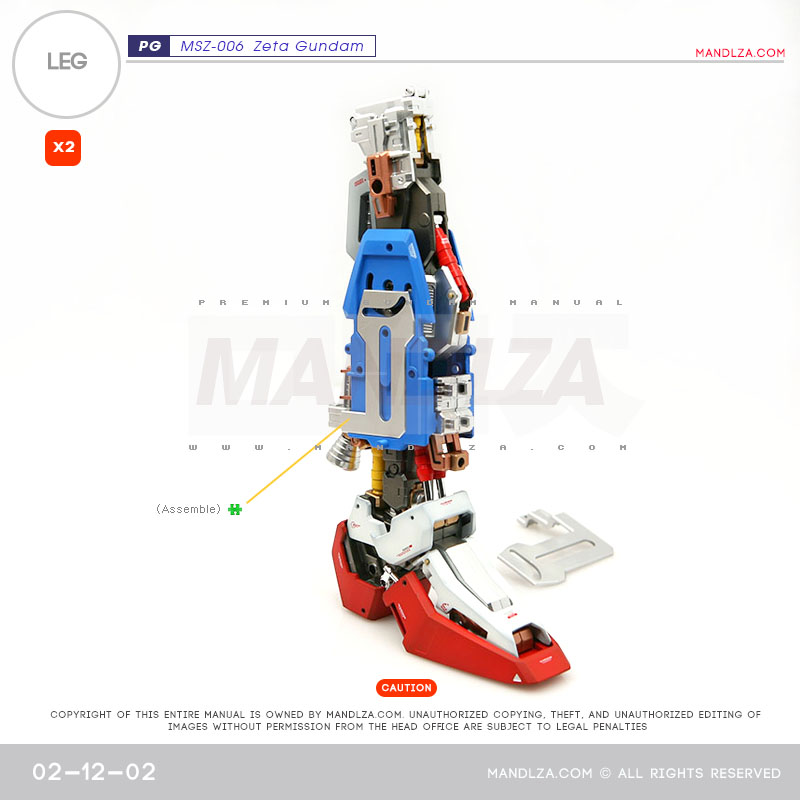 PG] MSZ006 ZETA LEG 02-12