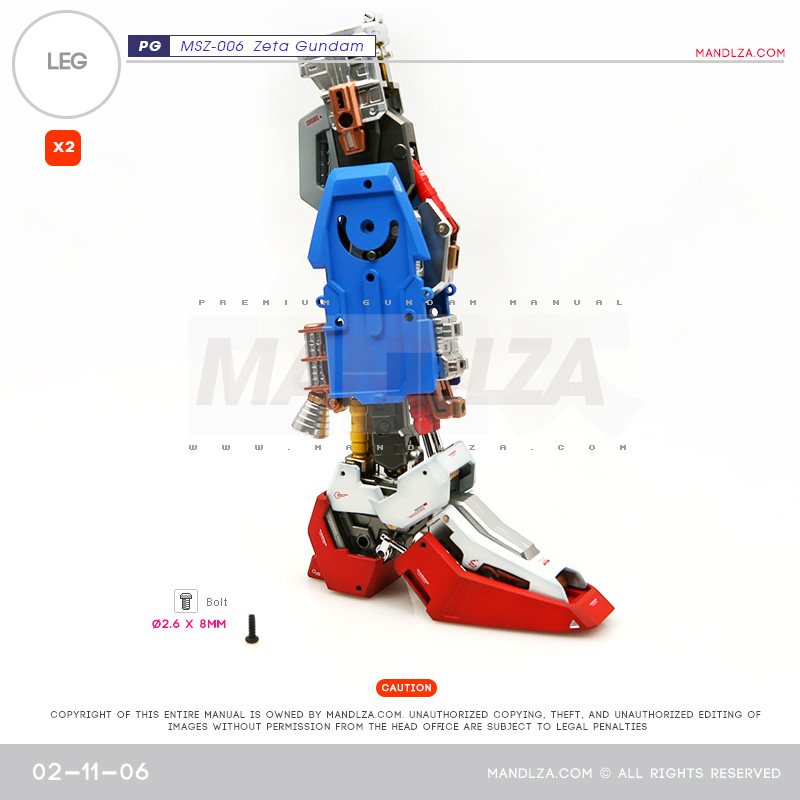 PG] MSZ006 ZETA LEG 02-11