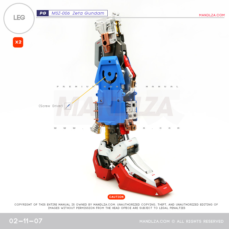 PG] MSZ006 ZETA LEG 02-11