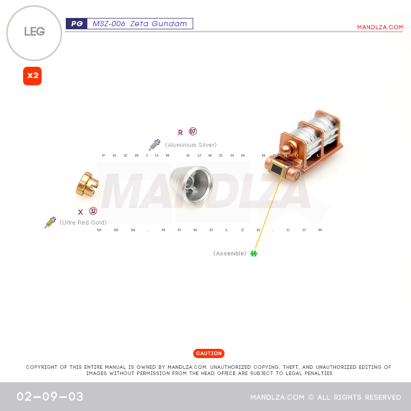 PG] MSZ006 ZETA LEG 02-09