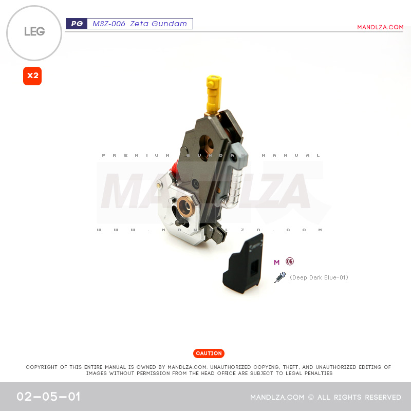 PG] MSZ006 ZETA LEG 02-05