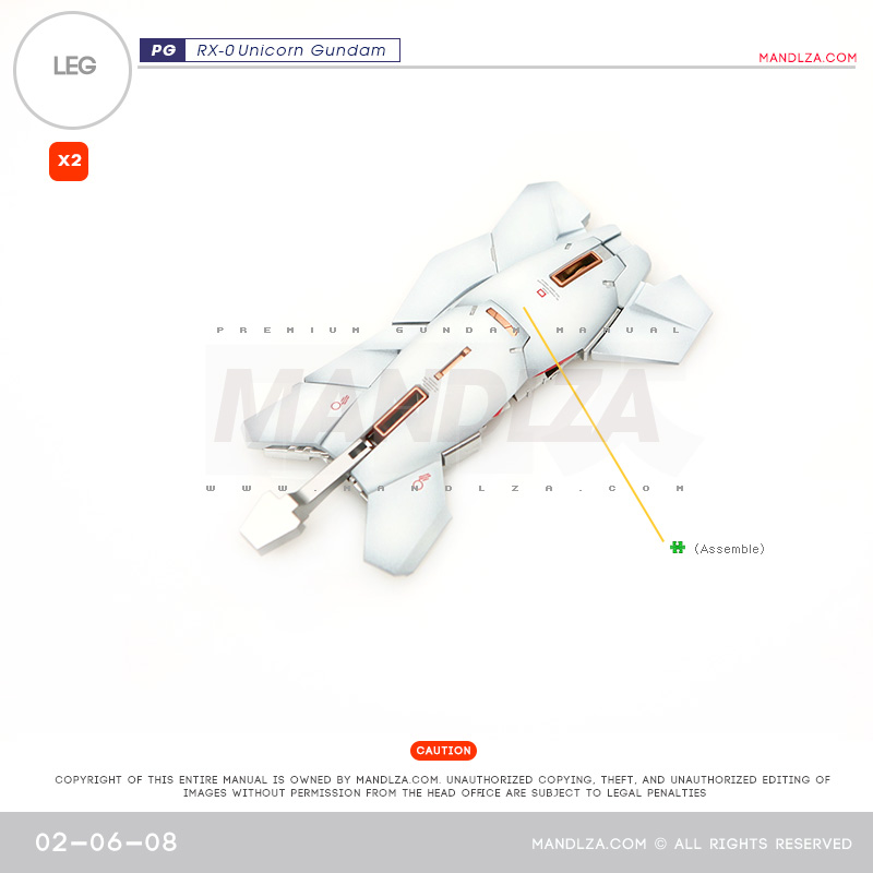 PG] RX-0 Unicorn LEG 02-06