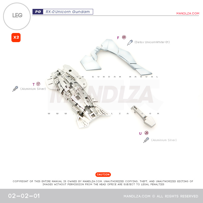 PG] RX-0 Unicorn LEG 02-02