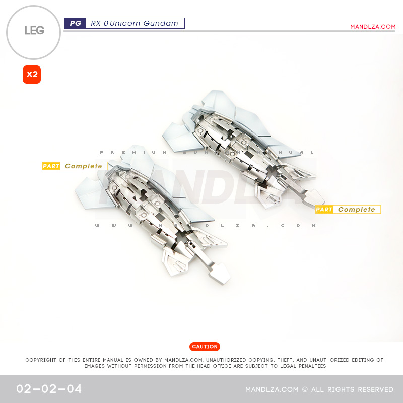 PG] RX-0 Unicorn LEG 02-02