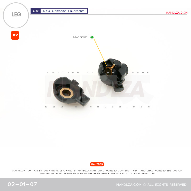 PG] RX-0 Unicorn LEG 02-01